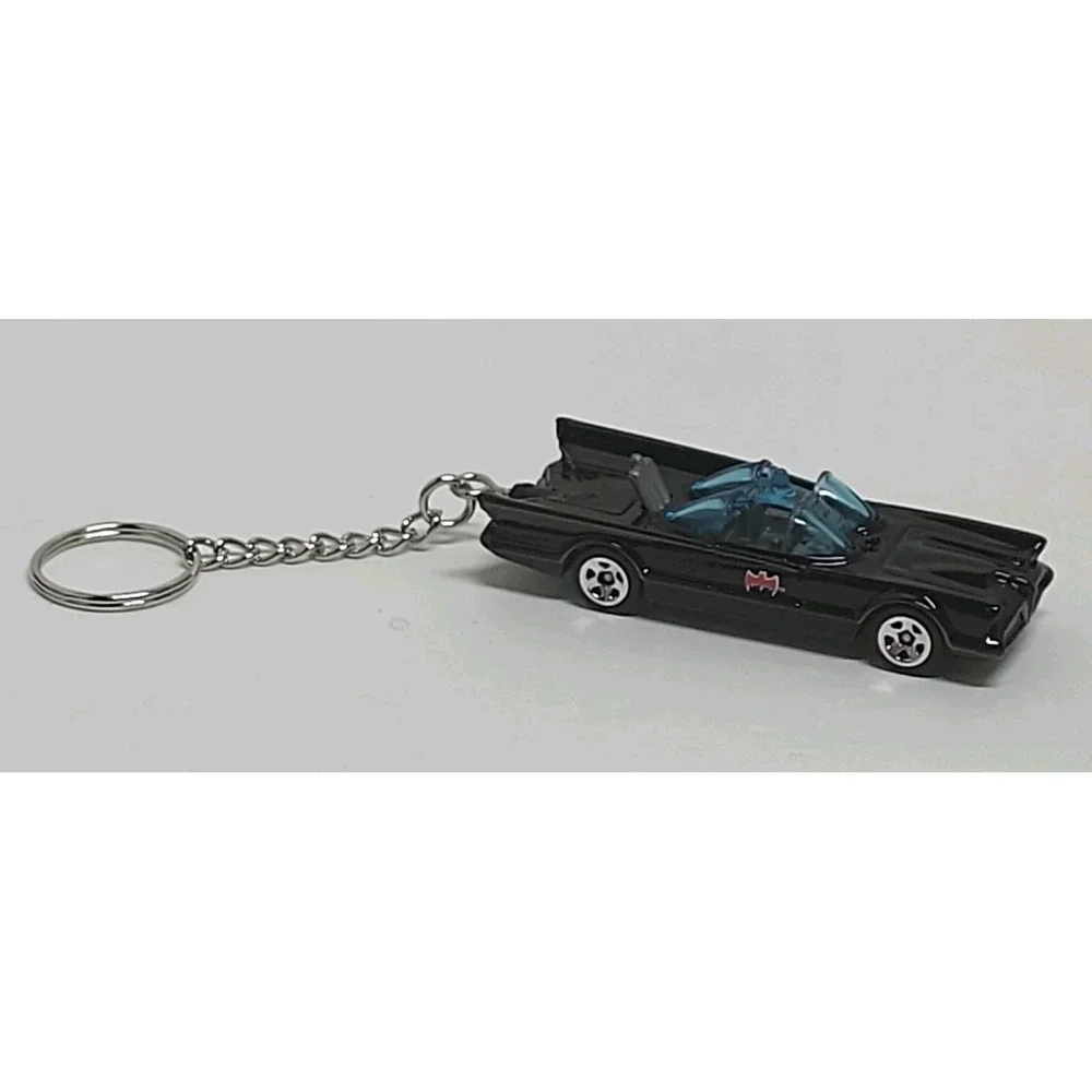 Hot Wheels 1966 Batmobile TV Series Diecast 1:64 Custom Keychain
